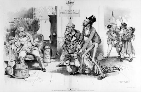 Brown_Sequard cartoon_Bizzare_Science_Cooley_2